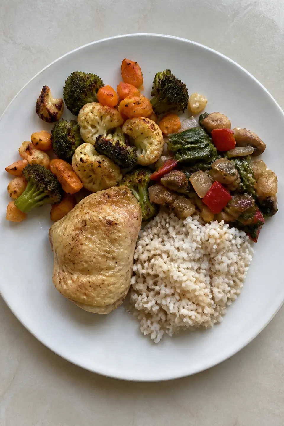 Un piatto casalingo fotografato perché Cook EZ scriva la ricetta